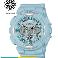 Мини-часы G-Shock, модель GMA-S120DP-2A, синие