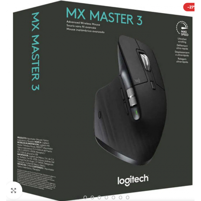 Мышь Logitech Wireless MX MASTER 3