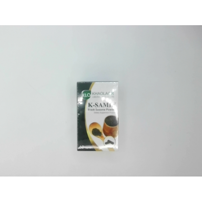 Капсулы с порошком черного кунжута Khaolao