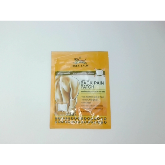 Tiger Balm, обезболивающий пластырь для спины