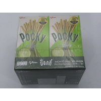 Pocky, снеки в зеленом чае, упаковка 10 шт.