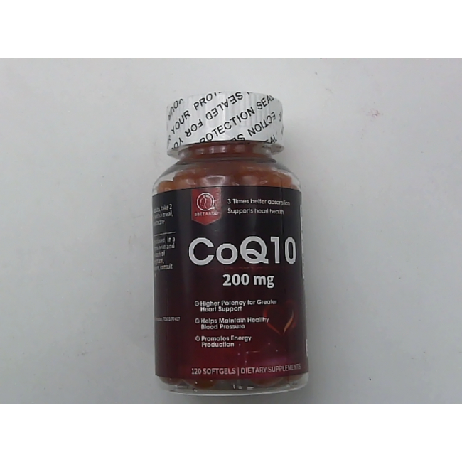 CoQ10 200 мг. способствует питанию организма.