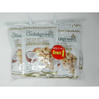 Орехи кешью в кокосовой оболочке The Gold Green Seal, упаковка из 6 штук