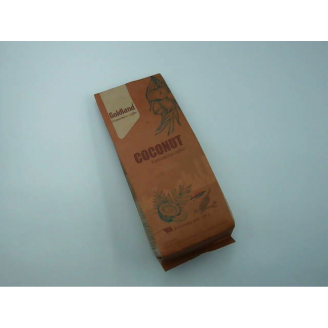 Молотый кокосовый кофе 250гр пакет