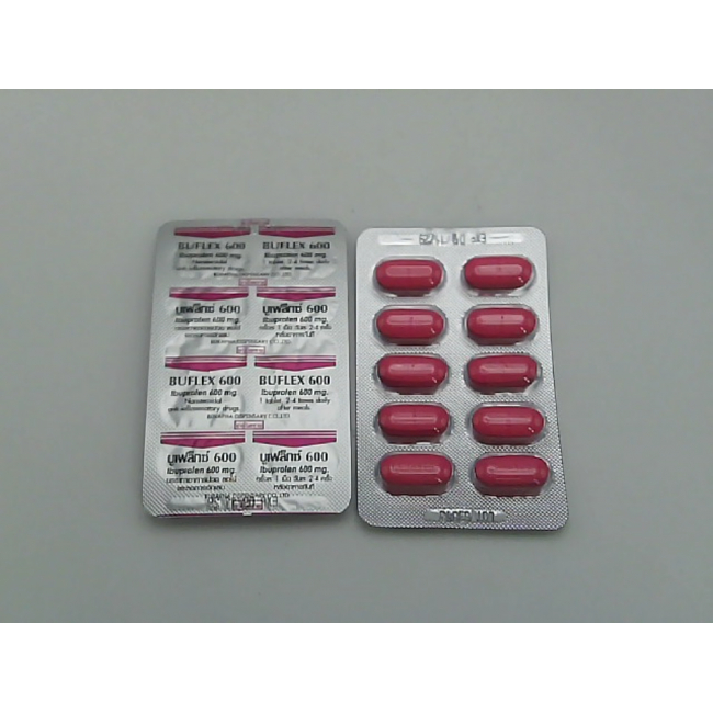 Muflex 600 обезболивающее, жаропонижающее средство