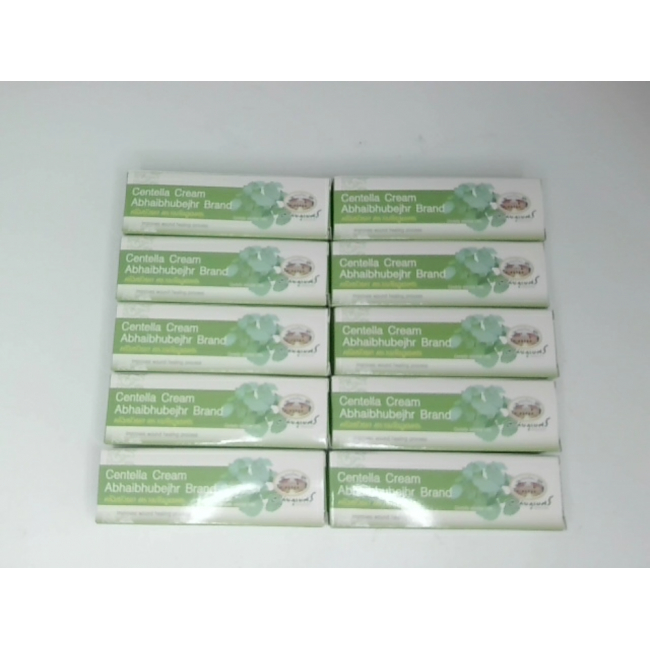Крем Centella Asiatica, бренд Abhaibhubejhr, упаковка 10 шт.