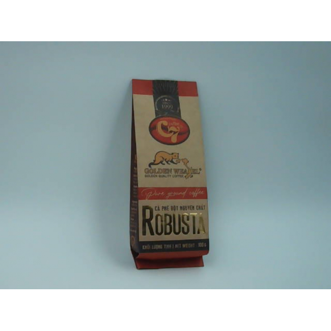 Робуста молотый кофе 150гр упаковка