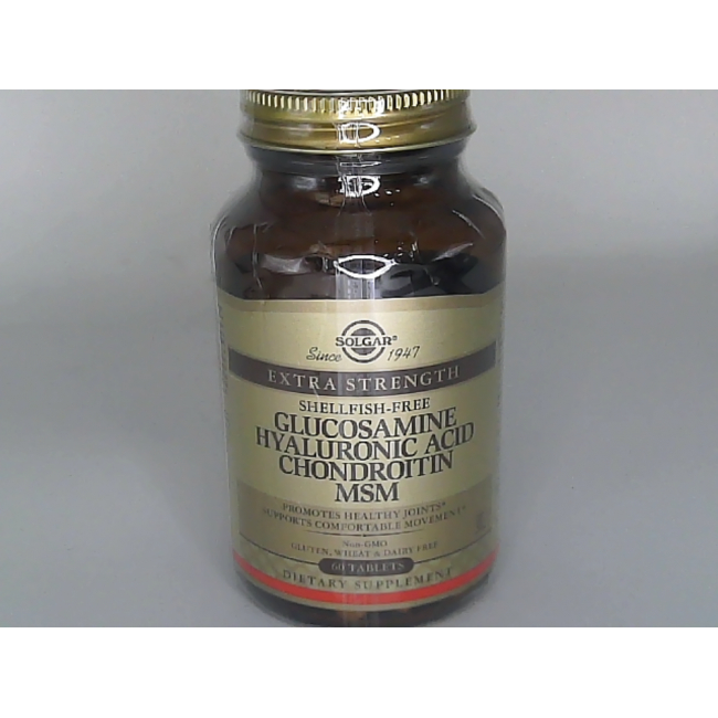 Solgar Glucosamine Hyaluronic Acid Chondroitin MSM
