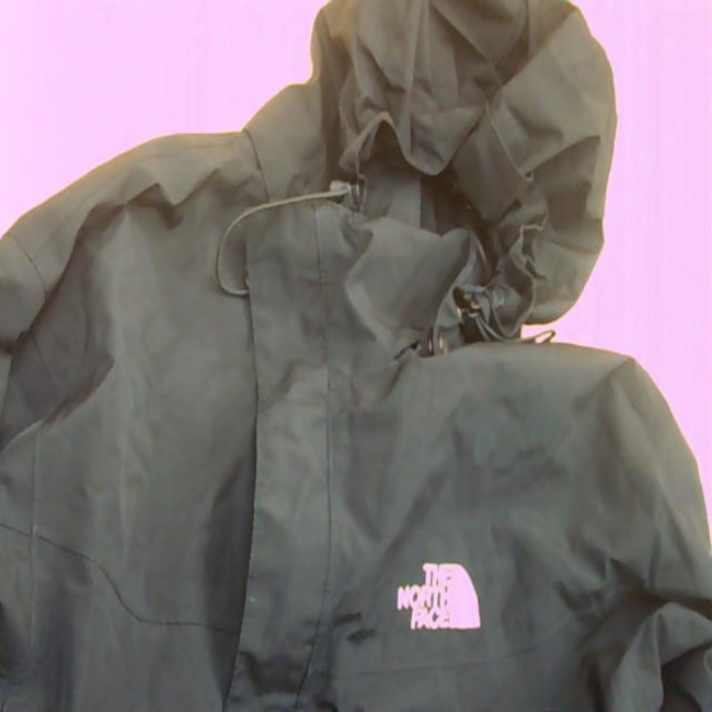 Куртка с капюшоном The North Face, черная, размер L