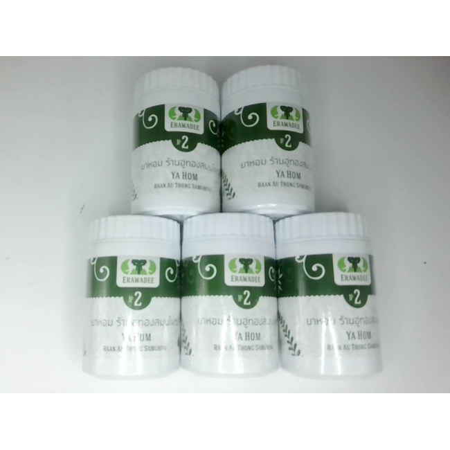 Ароматическое лекарство от магазина трав Uthong Herbal Shop, упаковка из 5 штук
