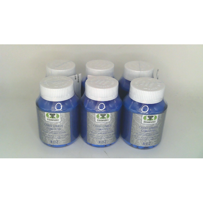 Капсулы Erawadee Cordy Ginkgo Compound, упаковка из 6 штук