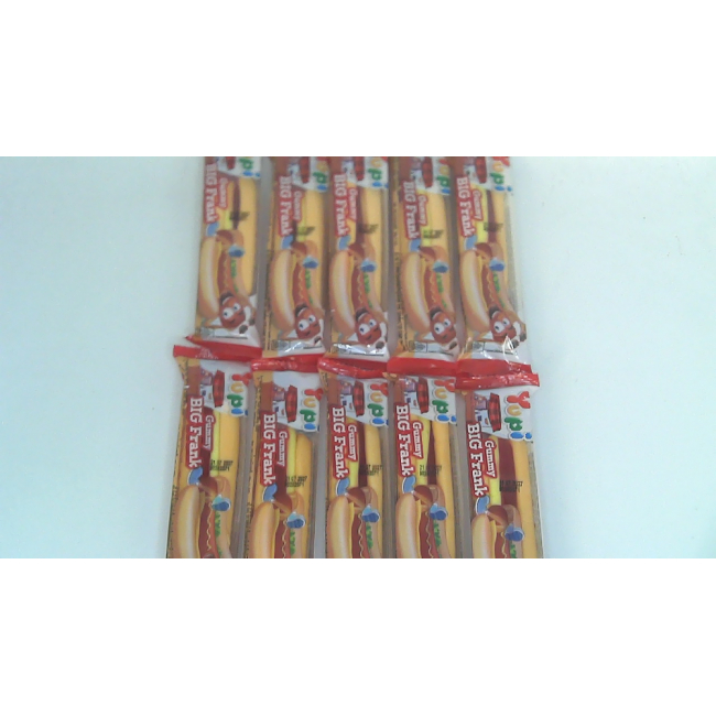Yupi Gummy Big Frank, упаковка из 10 штук