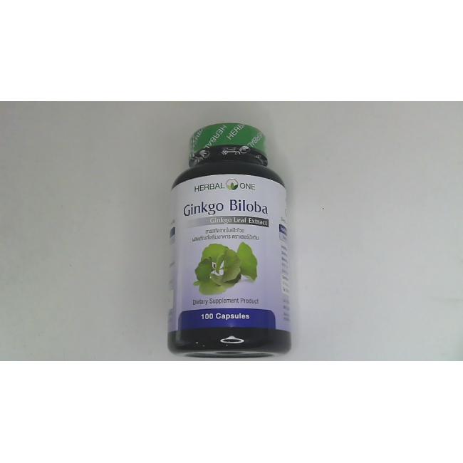 Капсулы Herbal One с экстрактом гинкго билоба