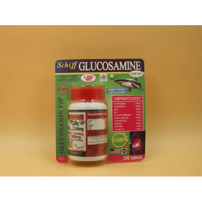 Schiff Glucosamine 1500Mg - 100 таблеток для лечения остеоартрита