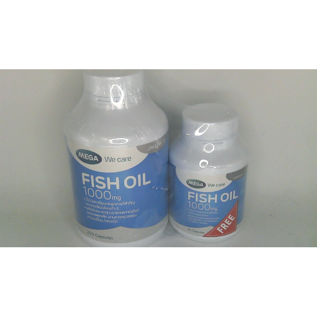 Mega Fish Oil, упаковка из 2 штук