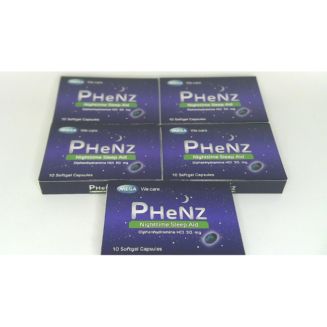 Средство Mega We Care Phenz Nighttime Sleep Acid, упаковка из 5 штук