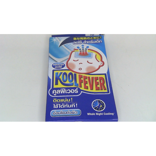 Cool Fever, жаропонижающий гелевый пластырь