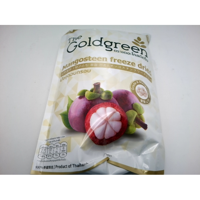 Хрустящий сушеный мангостан, марка The Gold Green.