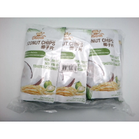 Хрустящая запеченная кокосовая стружка, марка Crisp Coconut, 6 штук.