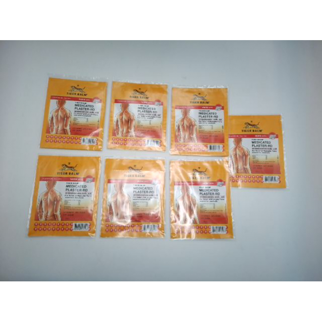 Пластырь от боли Tiger Balm, 7 штук.