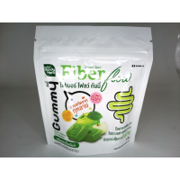 Жевательные мармеладки Fiber Flow со вкусом зелёного яблока