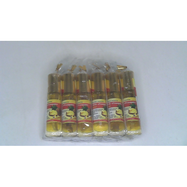 Бальзам для губ Baan Na Brand со вкусом ананаса, 12 штук.