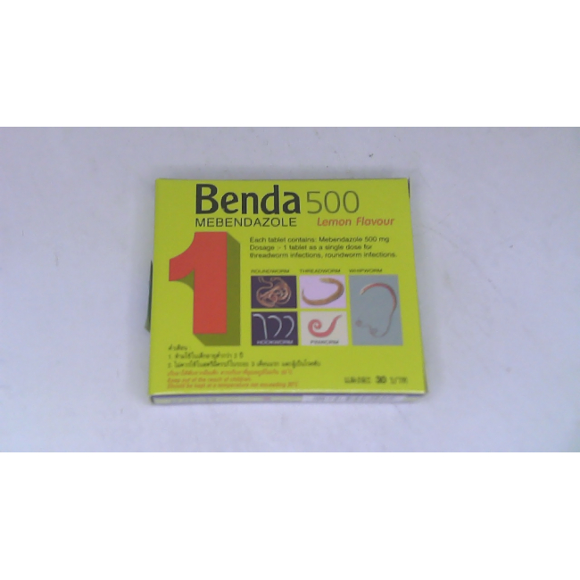 Benda500 (мебендазол), со вкусом лимона