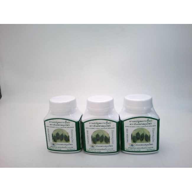 Продукция Thanyaporn Herbal Products, горькая тыква (Momordica charantia), упаковка из 3 штук.