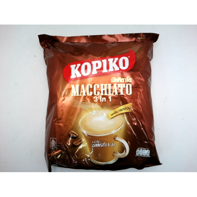Растворимый чай марки Kopiko.