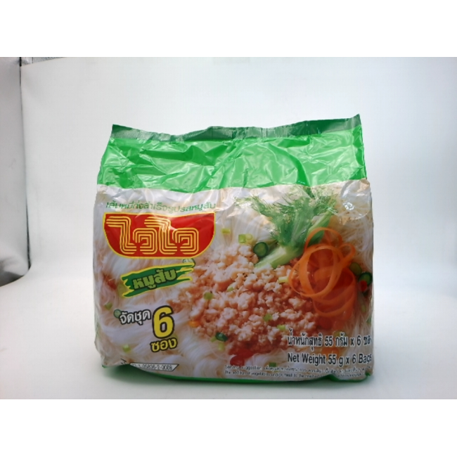 Лапша быстрого приготовления марки Wai Wai.