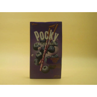 Шоколадные палочки Pocky, 38 г, со вкусом черники.