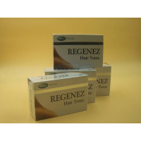 Этот набор из 4 спреев для волос Mega We Care Regenez Tonic помогает питать кожу головы и уменьшать выпадение волос.