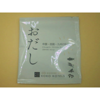 Порошок для бульона даси, предоставляемый отелями KOKO HOTELS, обладает неповторимым вкусом, характерным для регионов Тюгоку, Сикоку и Кюсю в Японии.