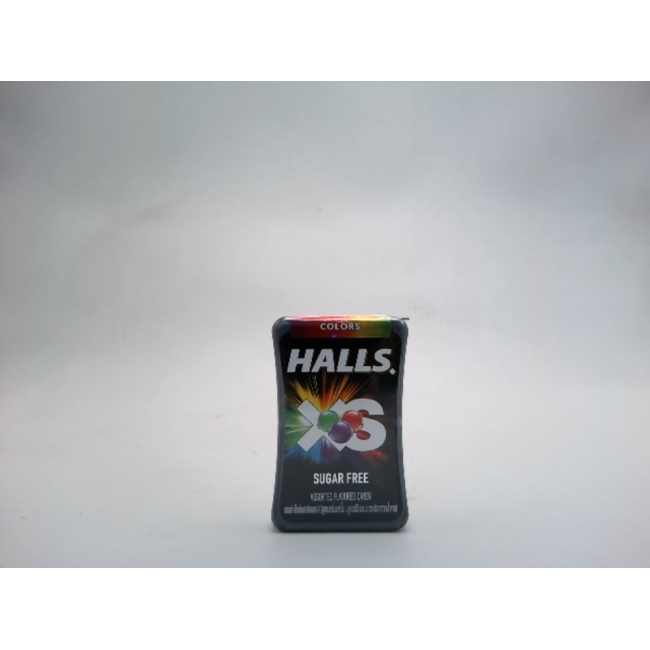 Конфеты HALLS XS со вкусами арбуза, черники и лимона.