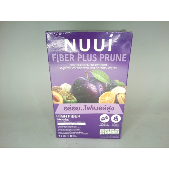 Пищевая добавка Nui Fiber Plus с черносливом