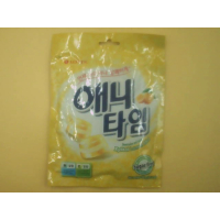 Твердые конфеты Lotte Anytime со вкусом лимона, 60 г (2,11 унции)