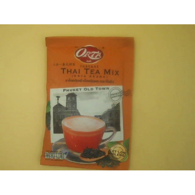 Пакетики с растворимым тайским молочным чаем Orta Brand, 30 г