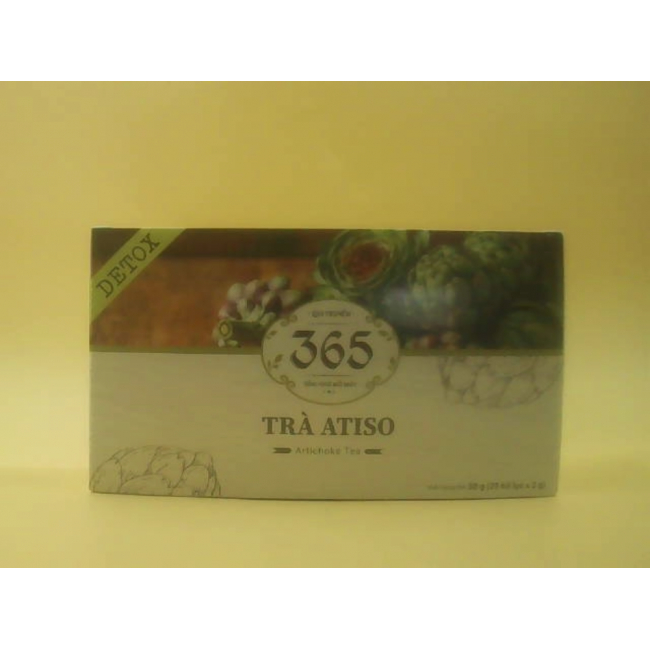 Чайные пакетики с артишоками марки 365 (50 г, 25 пакетиков по 2 г)