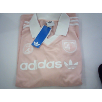 Женская футболка Adidas SSL, песочно-розовый цвет, размер L.
