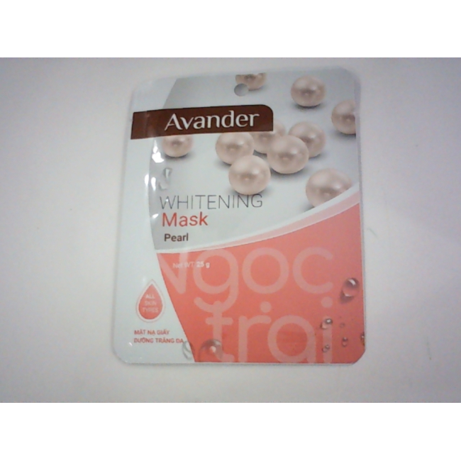 Отбеливающая маска для лица Avander