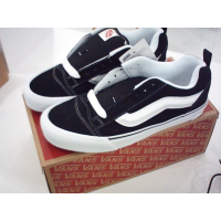 Классические черно-белые кеды Vans Knu Skool
