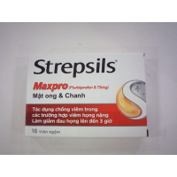 Леденцы Strepsils с медом и лимоном (16 штук)