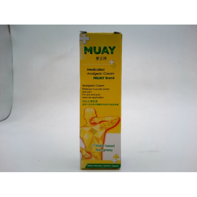 Обезболивающий крем, торговая марка Muay.