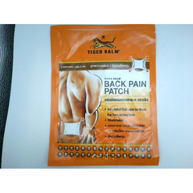 Tiger Balm, обезболивающий пластырь для спины