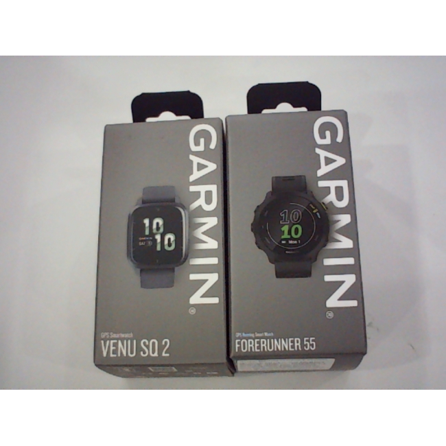 Комплект из 2 часов Garmin Venu Sq 2 и Garmin Forerunner 55 (в коробке)