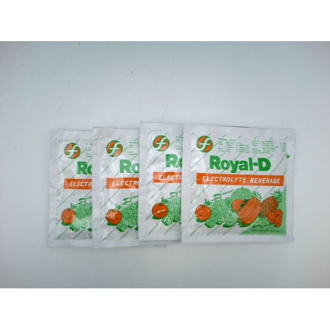 Электролитный напиток Royal-D со вкусом тропических фруктов (набор из 4 штук)