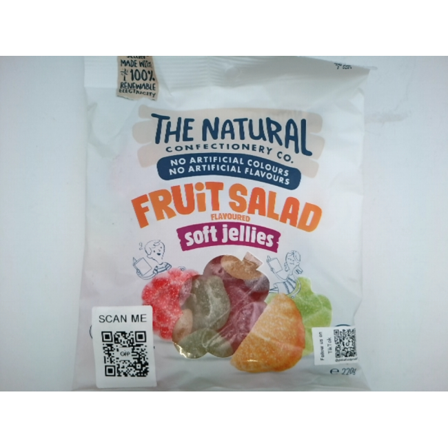 Готовое желе из желатина THE NATURAL со вкусом фруктов.
