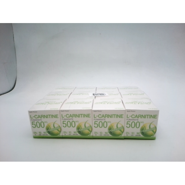 Коллаген со вкусом яблока с L-карнитином, бренд Fresh Doze Press & Shake, упаковка 12 саше