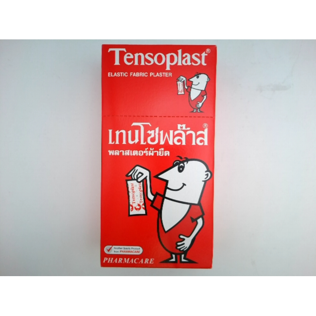Эластичный тканевый пластырь, бренд Tensoplast