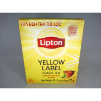 Чёрный чай Lipton в пакетиках
